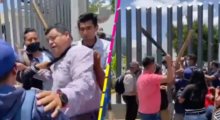 Manifestantes agreden a dos periodistas en Oaxaca
