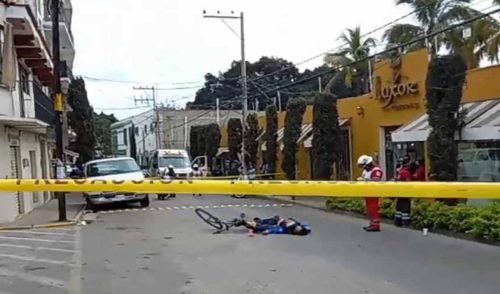 Autobús atropella y mata a ciclista en la ciudad de Oaxaca