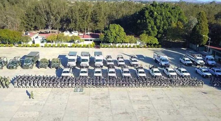 Envían 360 elementos de Sedena y Guardia Nacional a Oaxaca