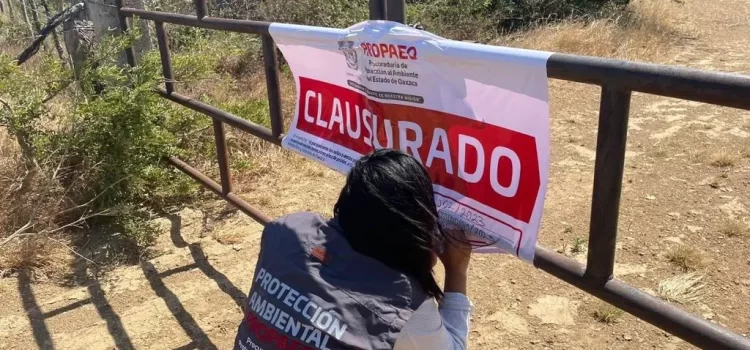 Clausuran mina clandestina en Oaxaca que operaba a favor de Cementera Cruz Azul