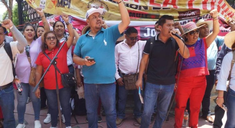 Marchan 35 mil maestros de la Sección 22 en Oaxaca ante  falta de respuestas del gobierno estatal