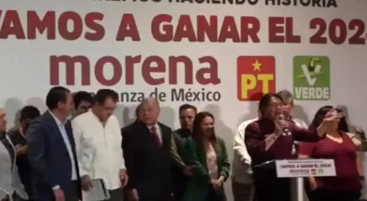 Ratifican Morena, PT y Verde alianza para el Plan C