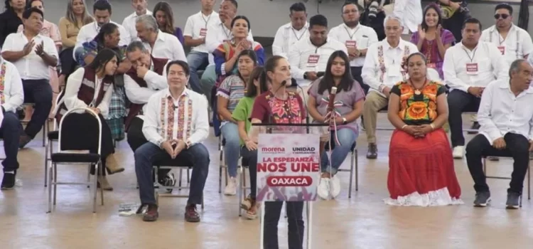 AMLO me pidió lograr que a los ministros de la SCJN los elija el pueblo: Sheinbaum