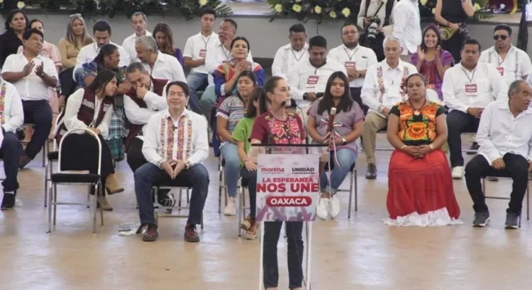 AMLO me pidió lograr que a los ministros de la SCJN los elija el pueblo: Sheinbaum
