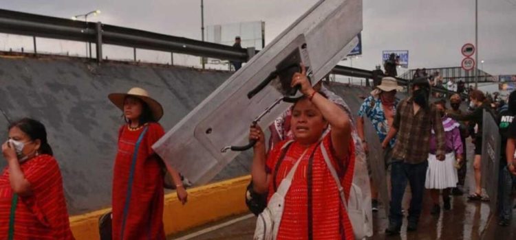 Triquis anuncian caravana a CDMX a 3 años de ser desplazados de Tierra Blanca, en Oaxaca