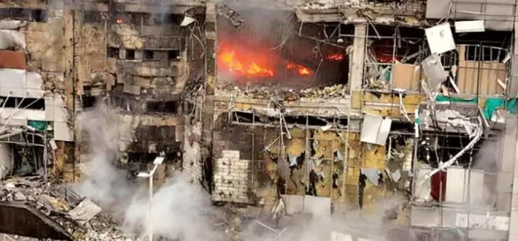 Sufre Ucrania “el mayor ataque aéreo de la guerra”