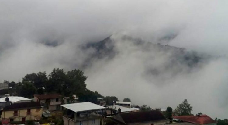 Frente frío 16 provoca bajas temperaturas y ráfagas de viento en Oaxaca