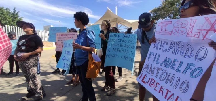 Exigen libertad inmediata para 4 detenidos en protesta contra gentrificación en Oaxaca