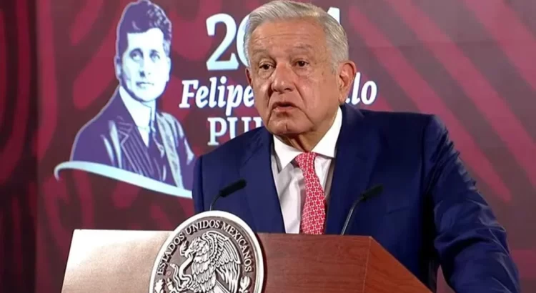 INE ordena bajar mañanera de AMLO en Oaxaca donde presume apoyos a migrantes venezolanos