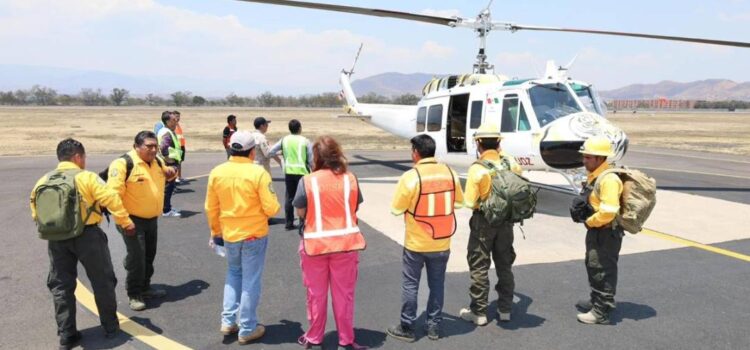 Incendio en Los Chimalapas se extiende a 6 parajes; gobierno de Oaxaca envía helicóptero