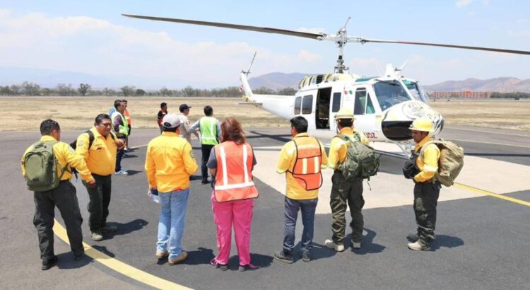 Incendio en Los Chimalapas se extiende a 6 parajes; gobierno de Oaxaca envía helicóptero