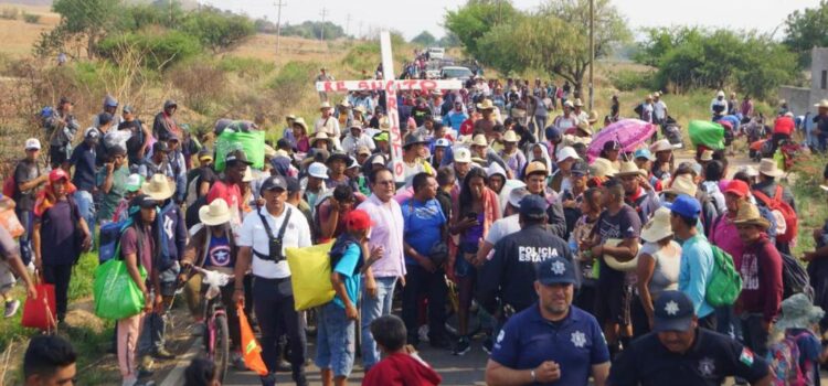 Pueblos de los Valles Centrales de Oaxaca rechazan ingreso de 300 extranjeros del Viacrucis del Migrante