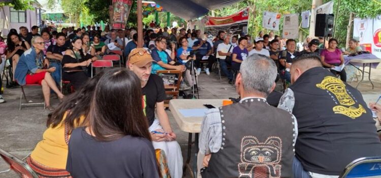 Delegados de 11 países y activistas realizan en Oaxaca el encuentro continental sobre la defensa del territorio