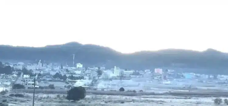 Caen las primeras heladas en la región Mixteca de Oaxaca por el frente frío 10