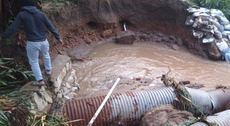 Lluvias en la región de Los Chimalapas dejan deslaves, derrumbes y al menos 300 personas incomunicadas