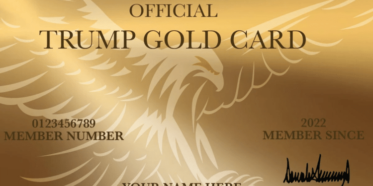 Trump lanzará a la venta la “Golden Card” para residir en Estados Unidos