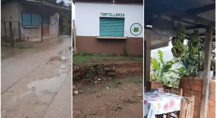Suspenden clases en San Isidro Platanillo, tras violencia; accesos a la comunidad continúan bloqueados