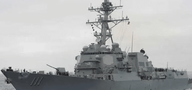 Despliega Estados Unidos otro buque destructor para reforzar la seguridad fronteriza