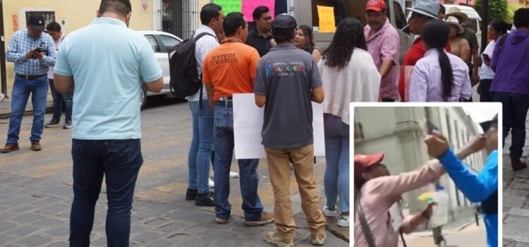 Prestadores de servicios turísticos denuncian una segunda agresión violenta de inspectores en Oaxaca