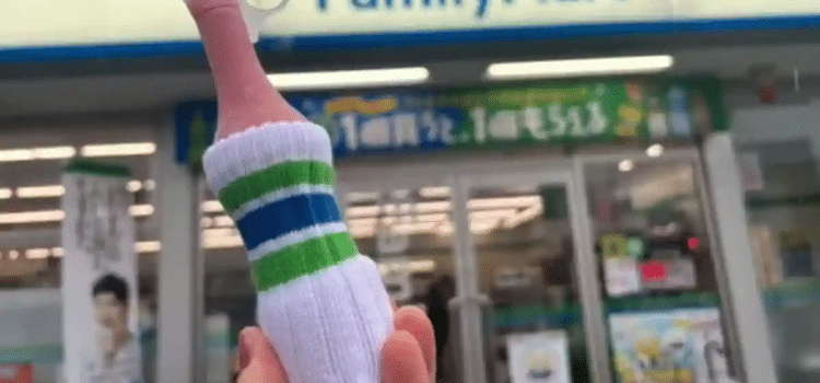 Lanzan en Japón mini calcetas para helado Lanzan en Japón mini calcetas para helado
