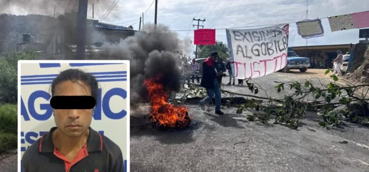 Detienen al presunto feminicida de la joven Eliza Cruz, asesinada en San Lucas Zoquiápam, Oaxaca