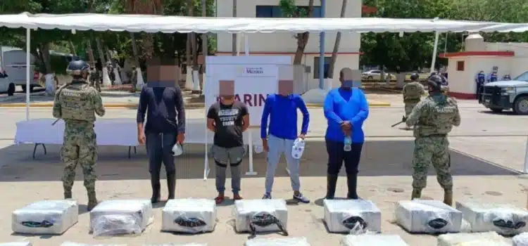 Aseguran más de media tonelada de cocaína en costas de Oaxaca