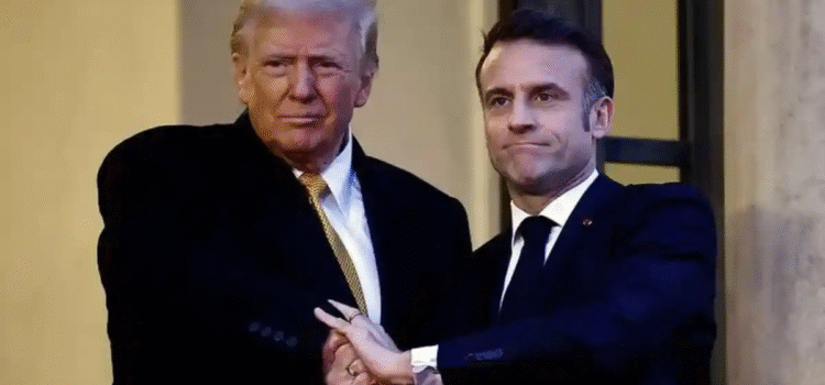 Rechaza Trump plan de Macron para reconocer un Estado palestino Rechaza Trump plan de Macron para reconocer un Estado palestino