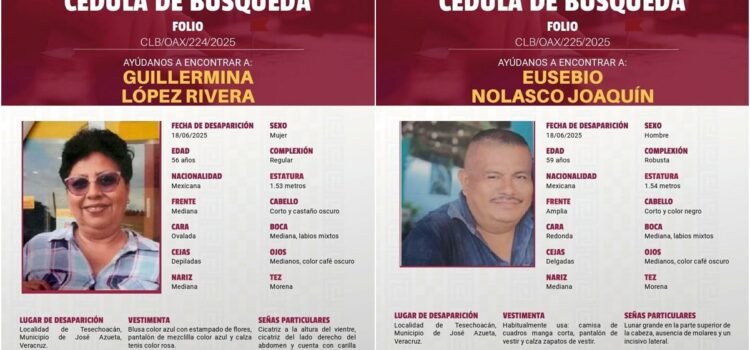 Desaparecen padres de ex candidata a diputada local por el PVEM