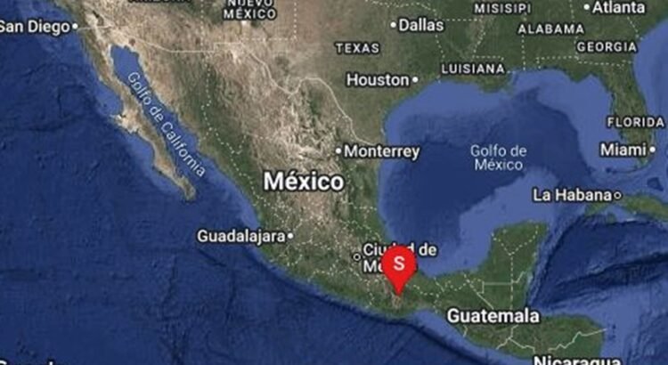 Se registra sismo de magnitud 5.6 con epicentro en Tlacolula, Oaxaca