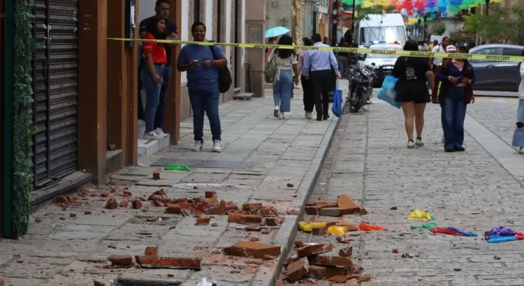 Sismo en Oaxaca deja un menor lesionado