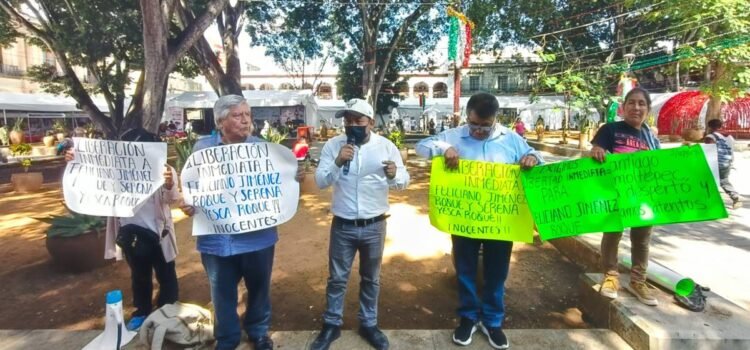 “Le sembraron droga”: Exigen liberación inmediata del candidato a presidencia municipal de Santiago Amoltepec