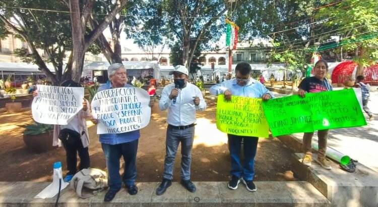 “Le sembraron droga”: Exigen liberación inmediata del candidato a presidencia municipal de Santiago Amoltepec