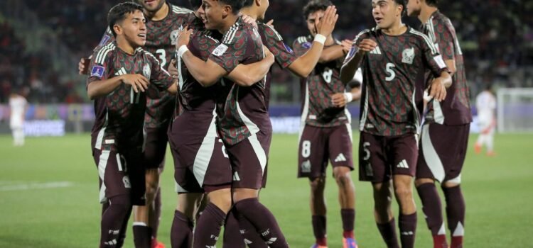 México golea a Chile y avanza a los Cuartos de Final del Mundial Sub 20